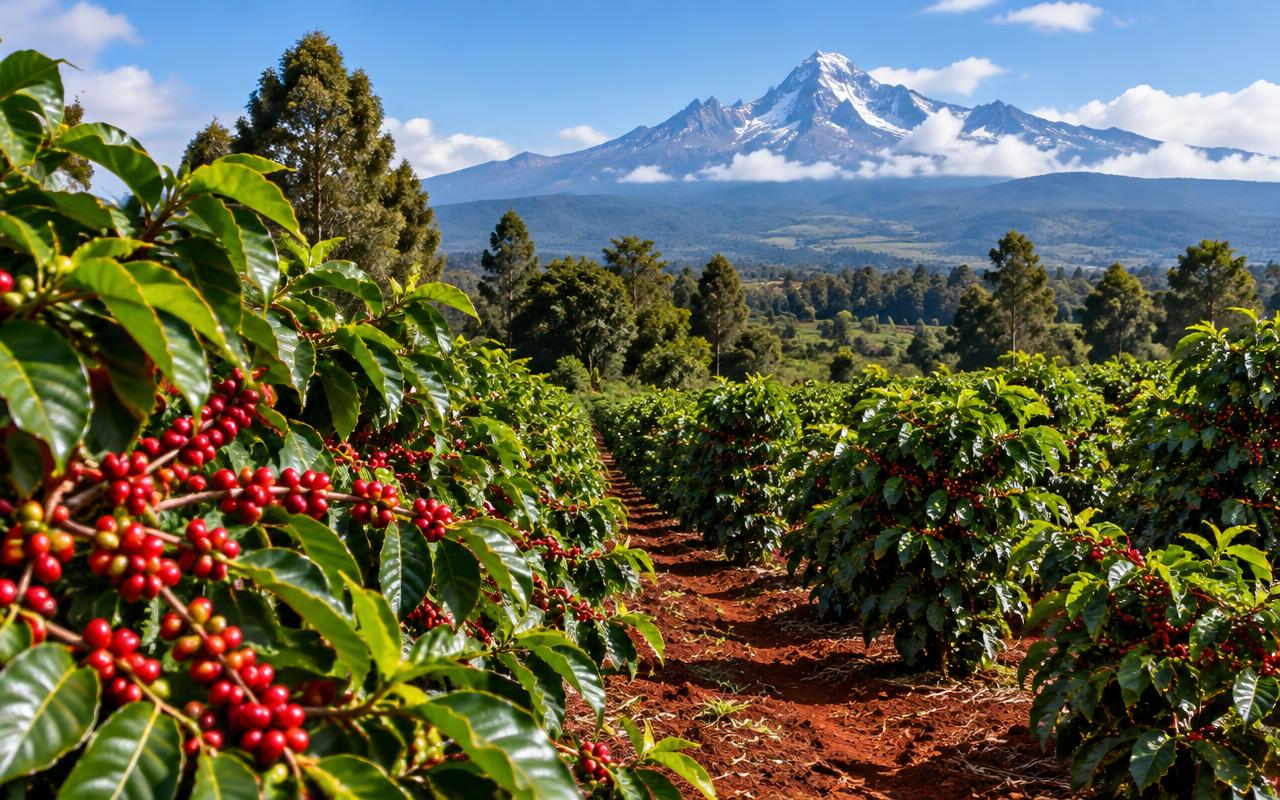 Kenya coffee landscape